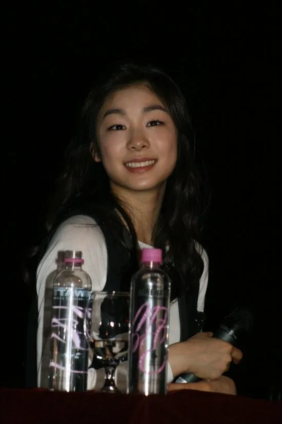한국 미녀 운동선수 김연아 피겨스케이팅